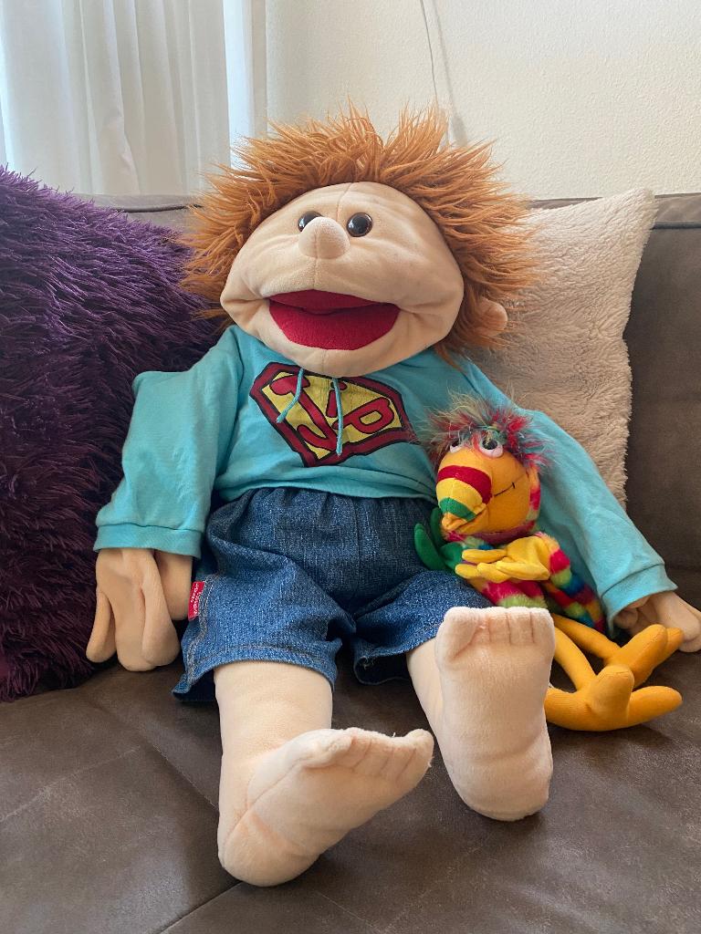 Living puppet Jip, Ophalen of Verzenden, Gebruikt, Overige typen