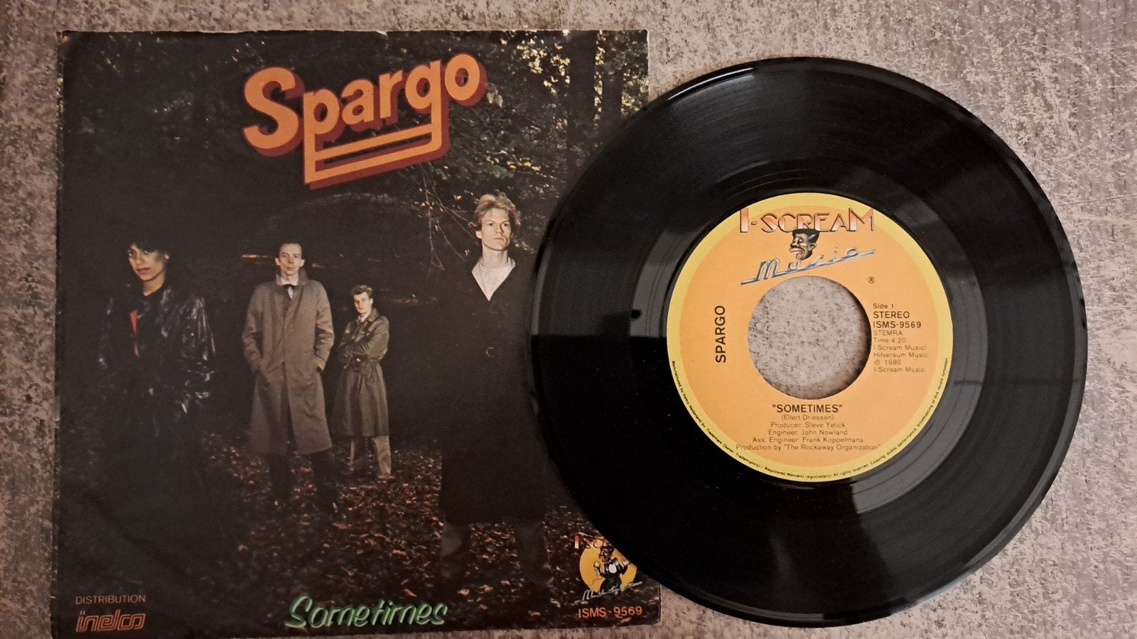 spargo  - sometimes, Gebruikt, 7 inch, Pop, Fotohoes