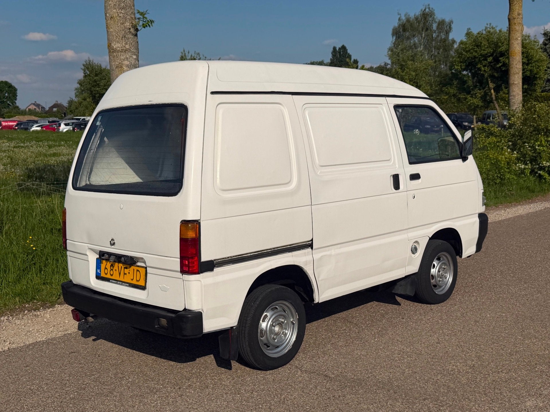 Daihatsu HiJet 1.3 EFI Standaard NAP, Stof, 4 cilinders, 400 kg, Wit