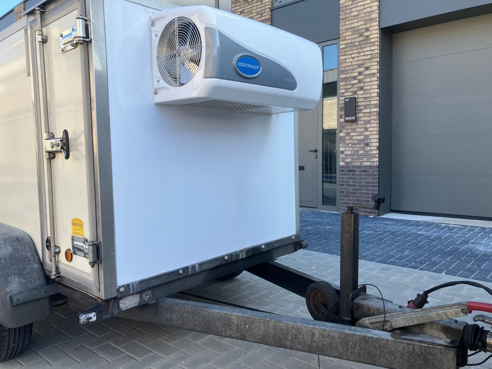 Sterk koelaanhanger | tandemasser | 2000kg, Auto diversen, Ophalen, Gebruikt