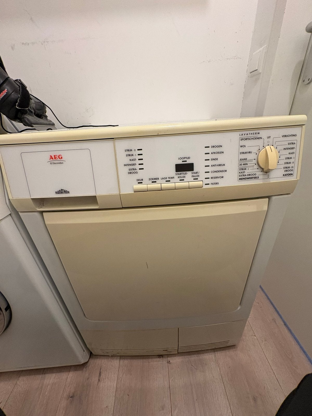 AEG Lavatherm Wasdroger - Werkt Prima, Witgoed en Apparatuur, Wasdrogers, Ophalen, Gebruikt, Condens