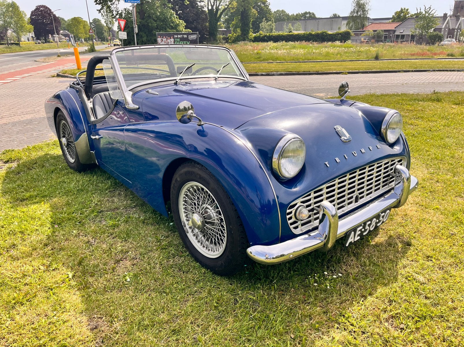 Triumph TR3 1959, Volkswagen, Bedrijf, Te koop, Handgeschakeld