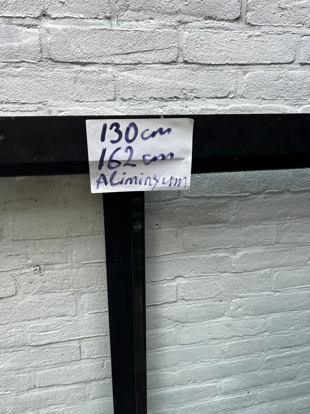 Schuifraam Aliminjum, Ophalen