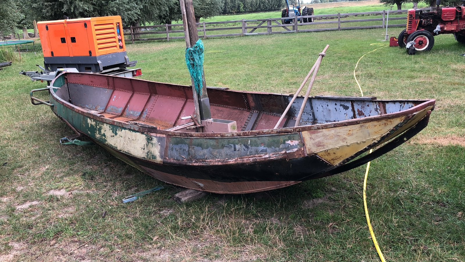 Zalmschouw (Bergenaar), Watersport en Boten, Ophalen, Gebruikt