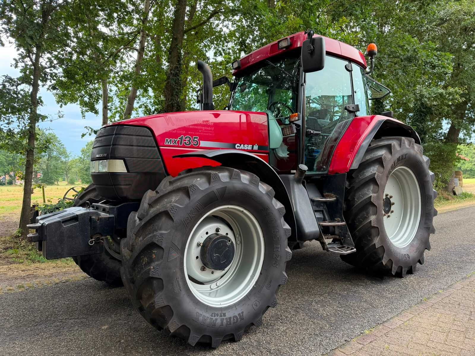 1999 Case ih MX 135 Vierwielaangedreven landbouwtractor, Gebruikt, Case IH