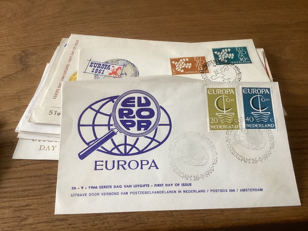 No3461 E80 anders blanco Nederland jaargangen fdc 1963 tm, Verzenden, Onbeschreven, Nederland