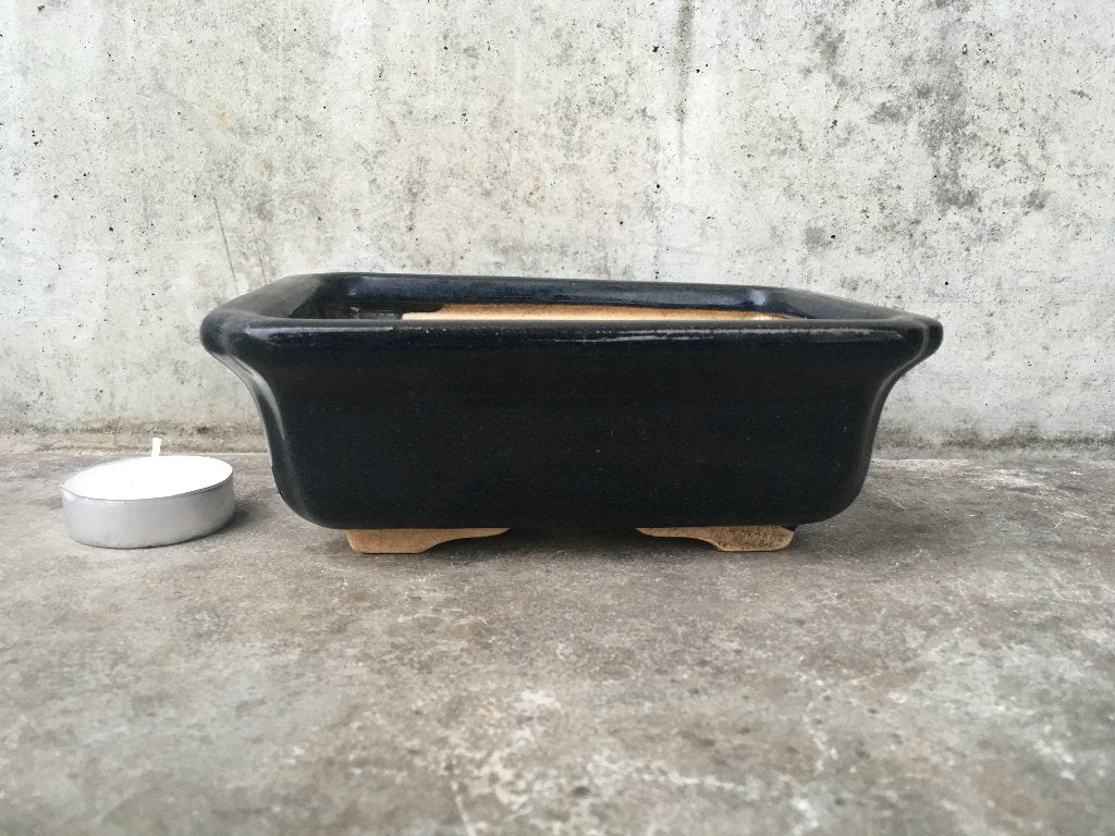 Bonsai schaal 15,5x11,5x6cm *****, Tuin en Terras, Ophalen of Verzenden, Zo goed als nieuw, Overige vormen, Aardewerk