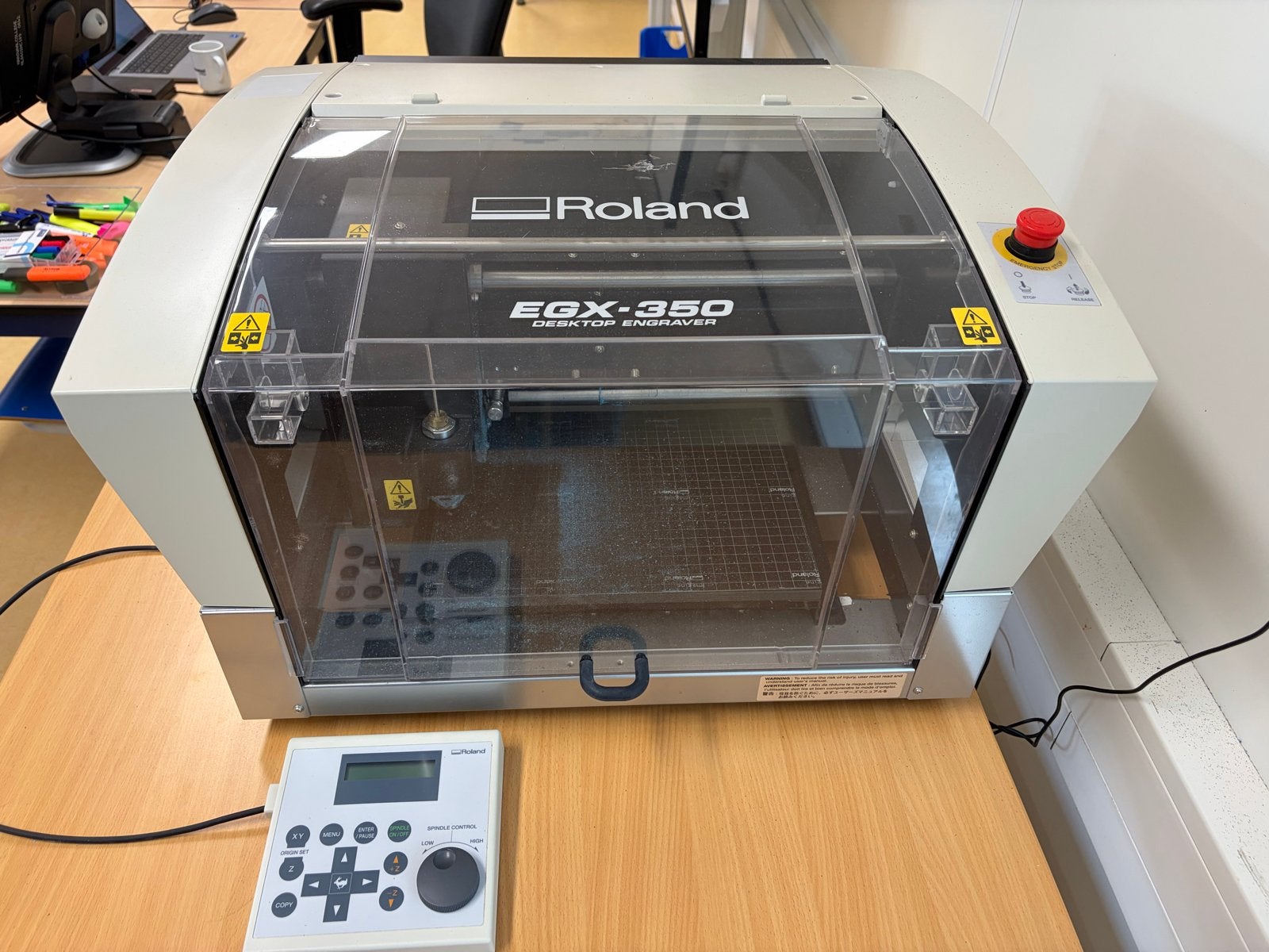 Roland EGX-350 Desktop Graveermachine met accessoires, Computers en Software, Printers, Ophalen, Zo goed als nieuw