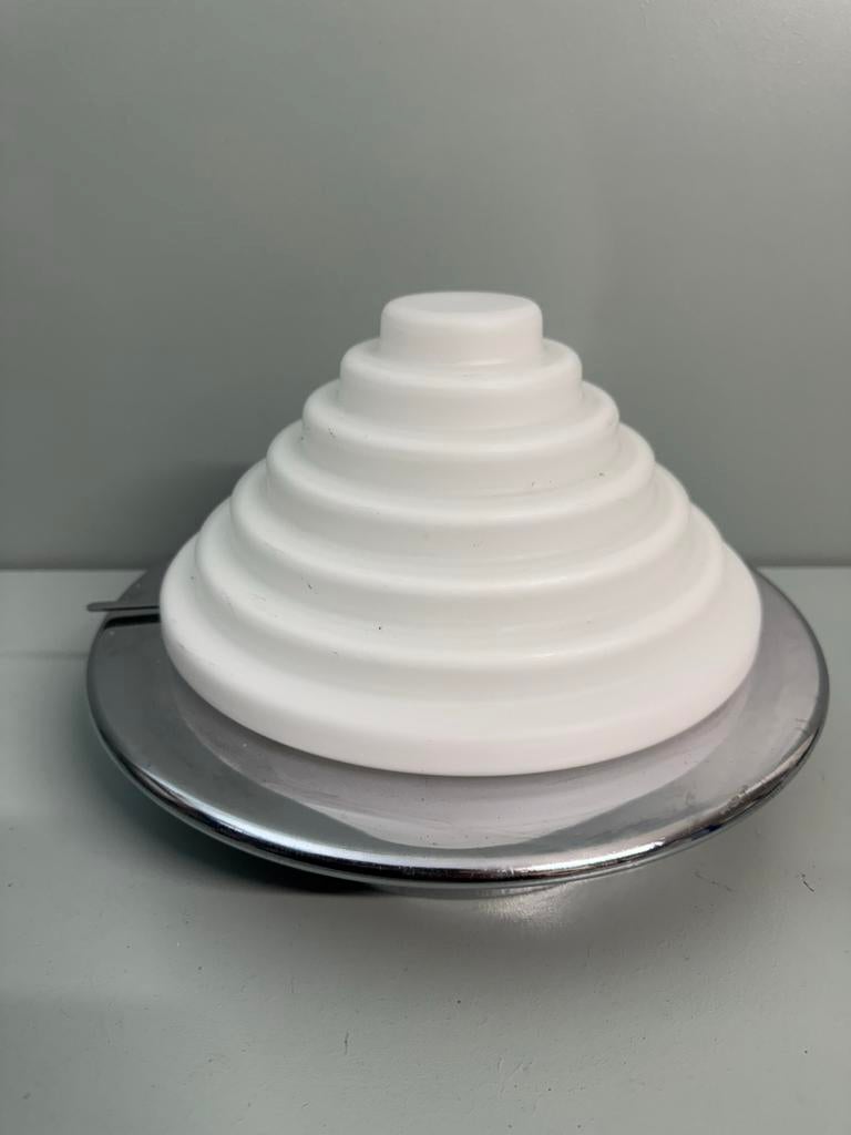 Ikea plafondlamp Witte kegelvormige lampenkap art deco, Gebruikt, ?, ?, ?