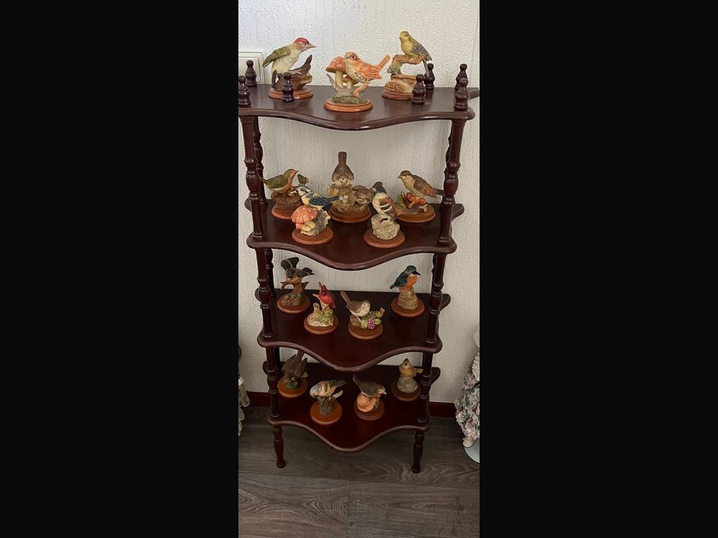 Porseleinen vogeltjes, Ophalen