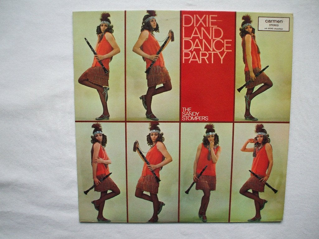 The Sandy Stompers - Dixieland dance party LP, Ophalen of Verzenden, Gebruikt, 12 inch, LP