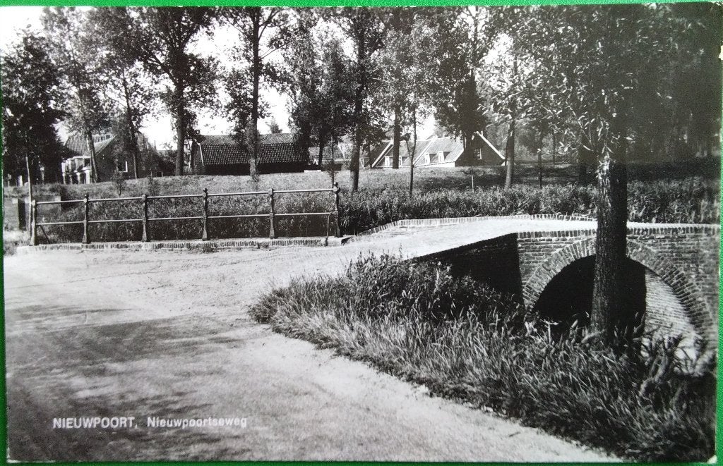 Nieuwpoort, Nieuwpoortseweg 1974. Klf, Verzenden, 1960 tot 1980, Gelopen, Zuid-Holland