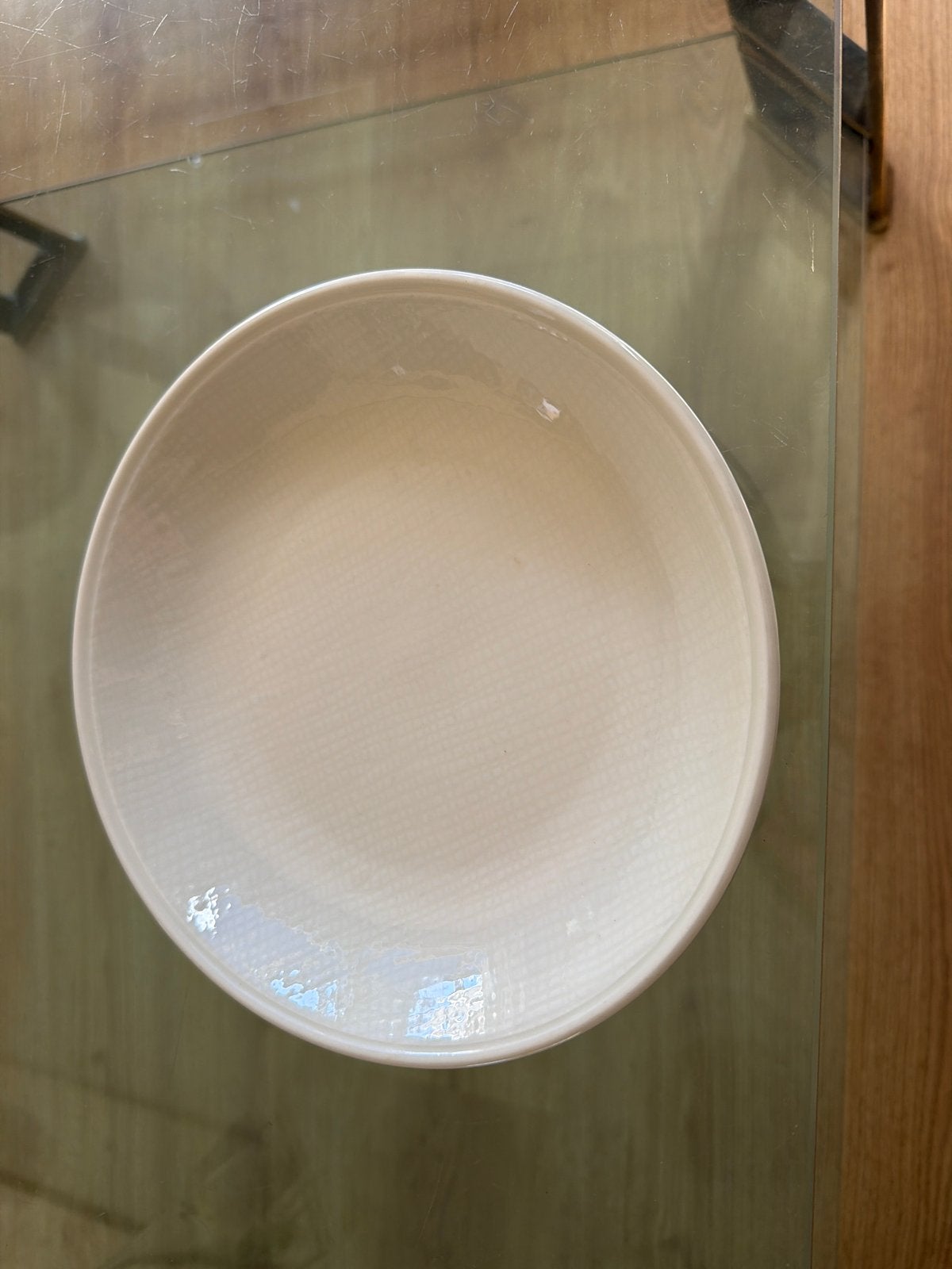 9 x Crèmekleurige soepborden van limoges, Keramiek, Overige typen, Ophalen of Verzenden, Zo goed als nieuw