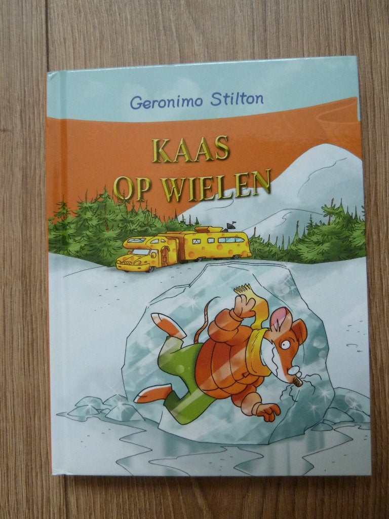 boek - GERONIMO STILTON kaas op wielen, Ophalen, Gelezen