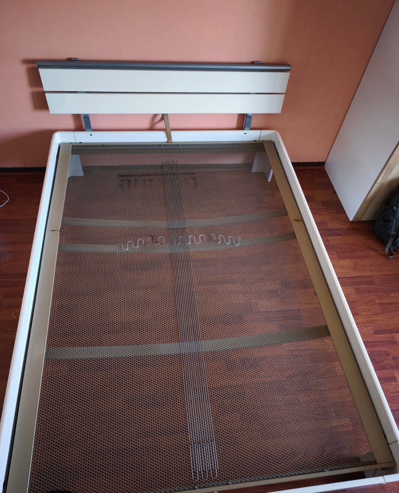 Auping Auronde Twijfelaar 140x200 met verstelbaar hoofdeinde, Huis en Inrichting, Slaapkamer | Bedden, Ophalen, 140 cm, Twijfelaar