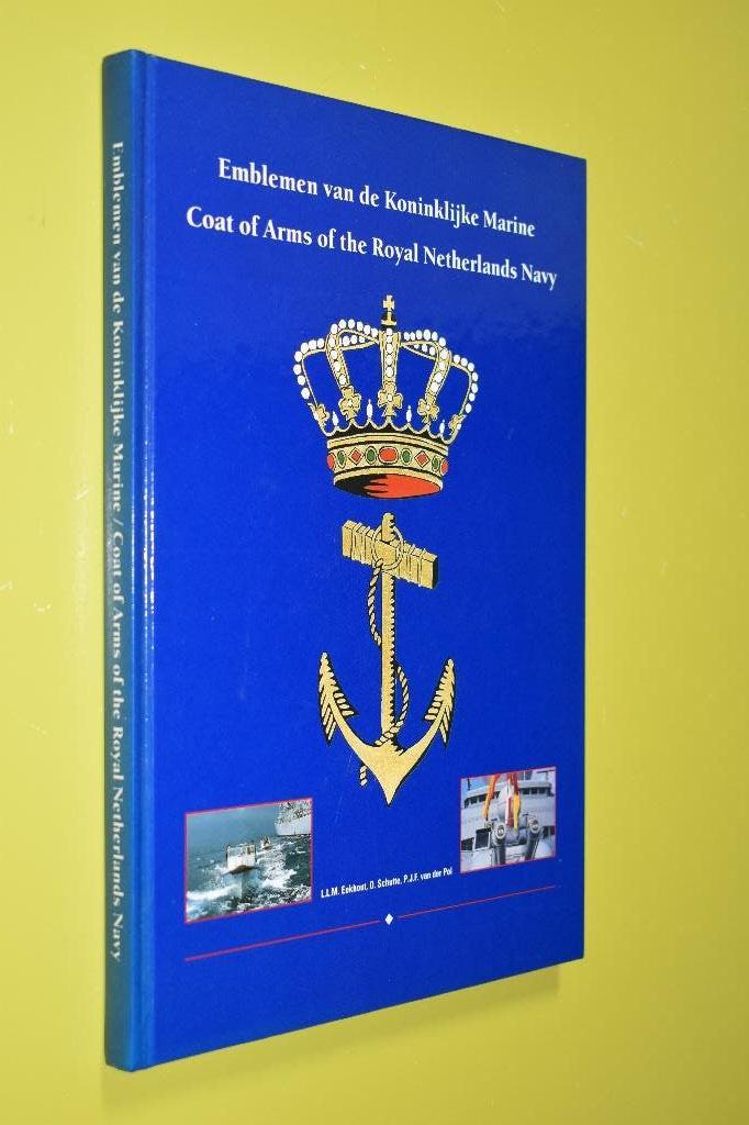 Emblemen v/d Koninklijke Marine- 1991- L.L.M. Eekhout, Ophalen of Verzenden, Marine, Nederland, Boek of Tijdschrift