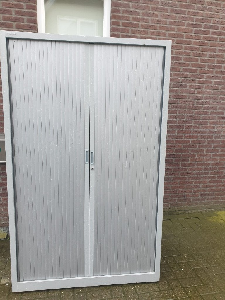 Archiefkast/roldeurkast, Ophalen, Gebruikt, 100 tot 150 cm, Metaal