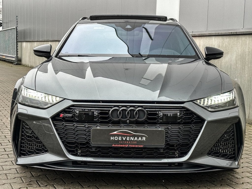 Audi RS6 Dynamic plus Capristo Keramisch 4WB B&O, Auto's, Audi, Automaat, 12 maanden, Gebruikt, Leder