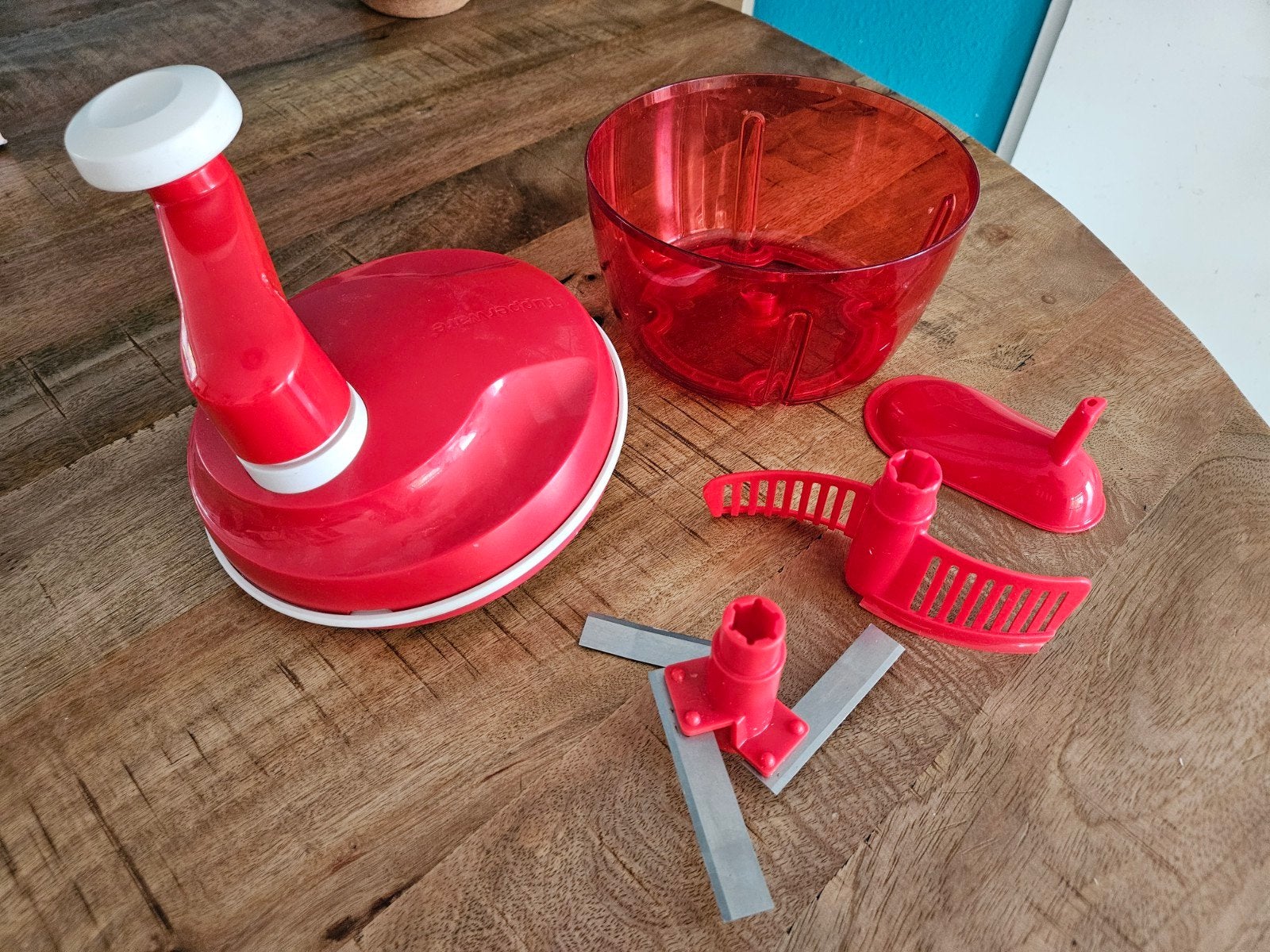 Tupperware Super Sonic Chopper - grote variant, Ophalen, Nieuw, Rood, Overige typen
