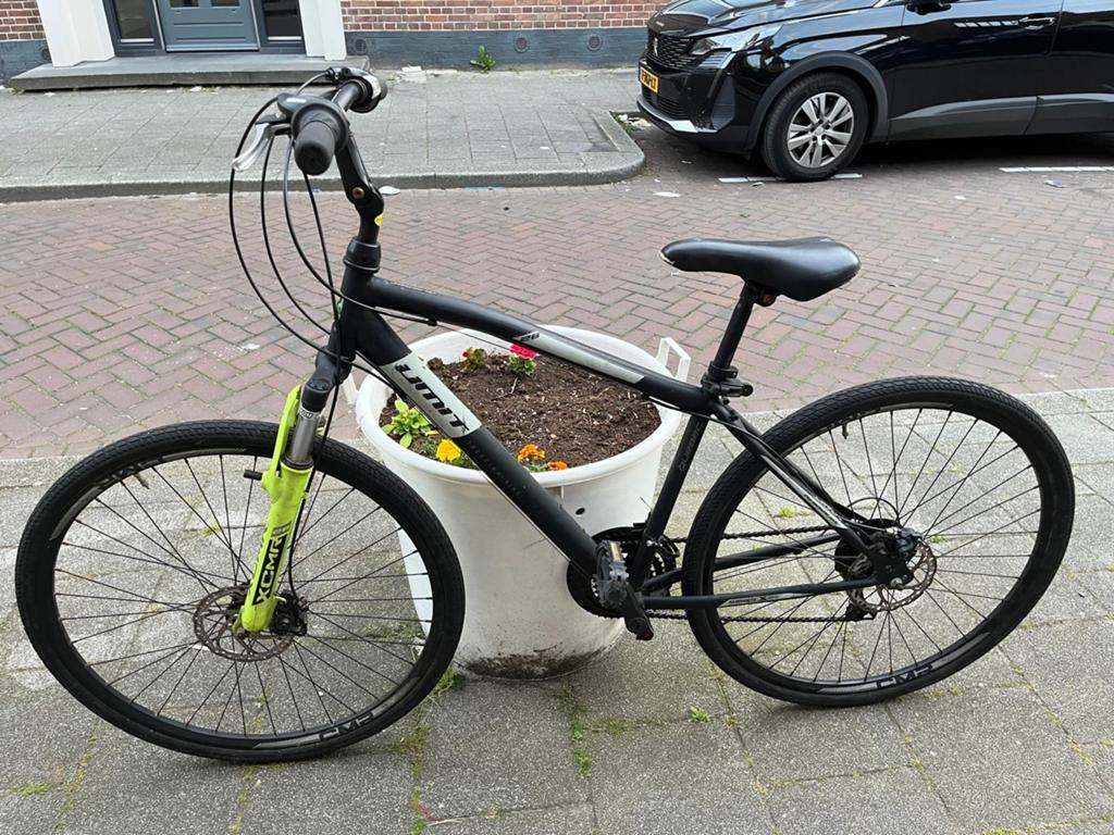 Umit Trekking Bike met schijfremmen en vering, Gebruikt, Vering, Schijfrem, 53 tot 57 cm