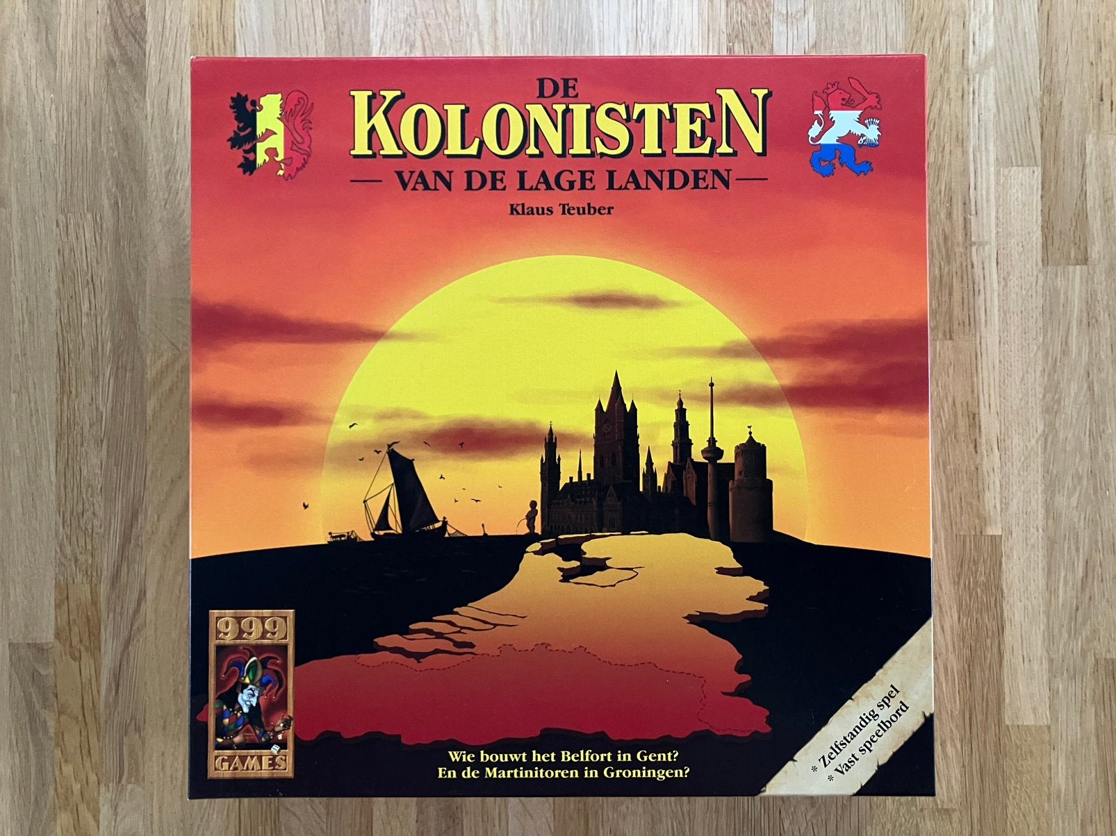 Kolonisten van de lage landen - nieuw, Vijf spelers of meer, Ophalen of Verzenden, Nieuw, 999 Games