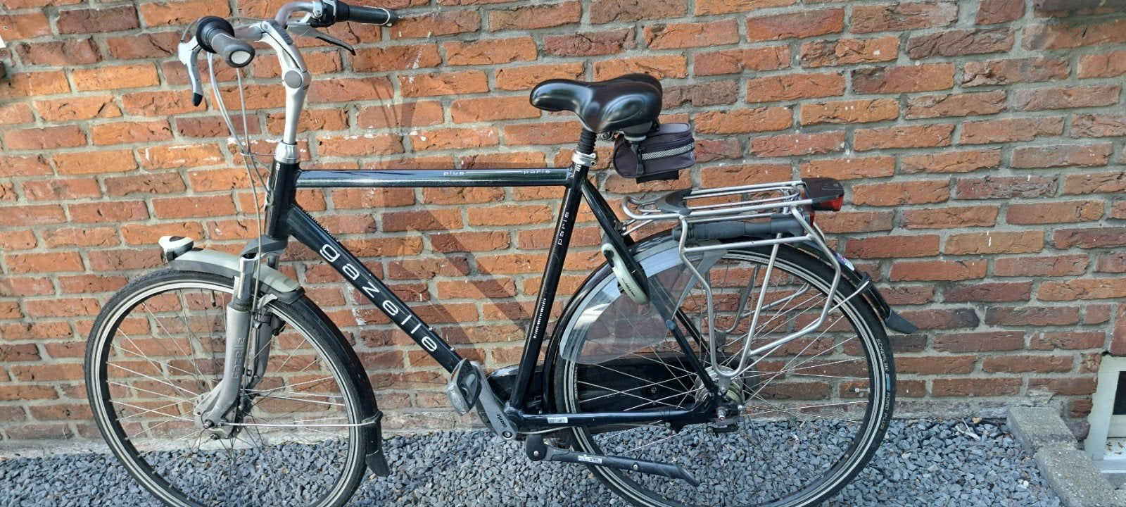 Gazelle Herenfiets 28 inch, Framemaat 62, 61 tot 65 cm, Ophalen, Gebruikt, Gazelle