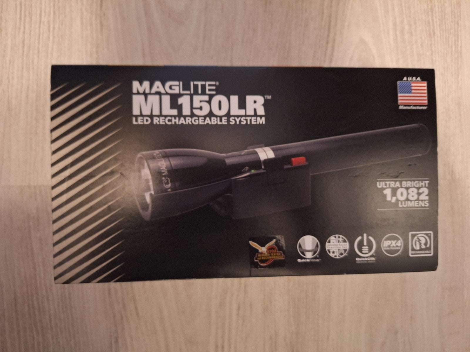 Maglite ML150LR LED Oplaadbaar Systeem - Nieuw in Doos, Caravans en Kamperen, Zaklampen, Ophalen of Verzenden