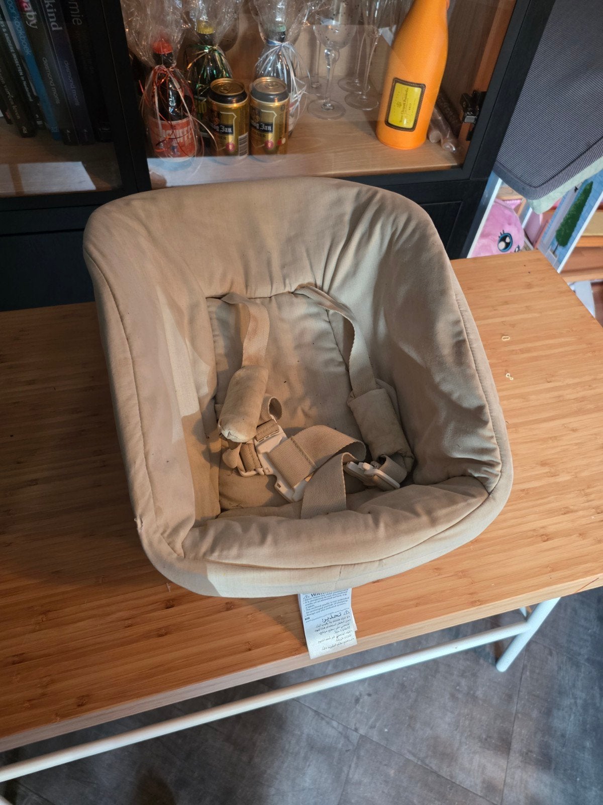 Stokke new born kuipje Tripp Trapp., Ophalen, Zo goed als nieuw, Meegroeistoel