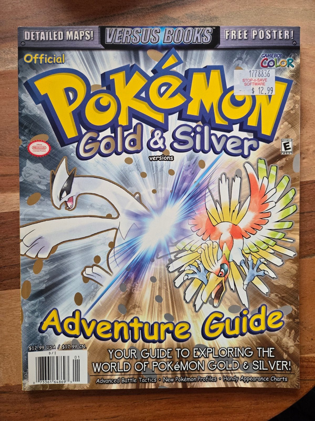 Pokemon Gold & Silver versus books MET POSTER, Ophalen of Verzenden, Nieuw