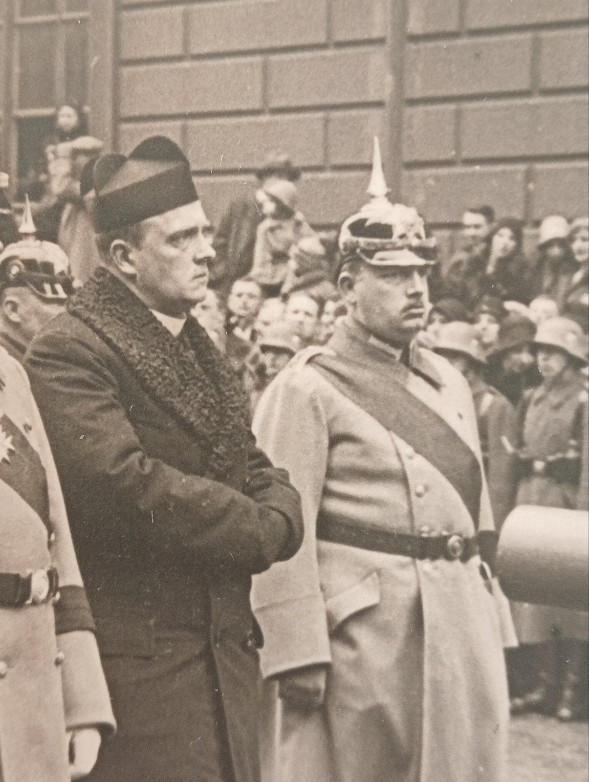 Oude Fotokaart Duitse officieren circa 1910-20, Ophalen of Verzenden, Voor 1940, Gebruikt, Overige onderwerpen
