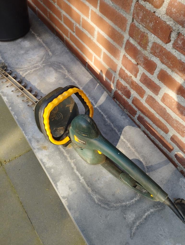 Metabo HS 8345 S Heggenschaar - Gebruikt maar functioneel, Ophalen of Verzenden, Gebruikt, Elektrisch, Metabo