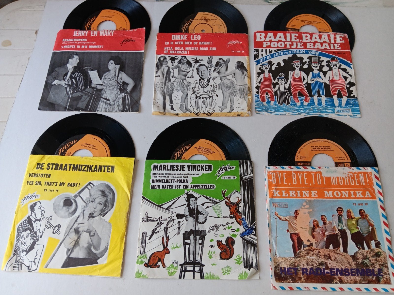 Telstar singles, Ophalen of Verzenden, Gebruikt, Nederlandstalig