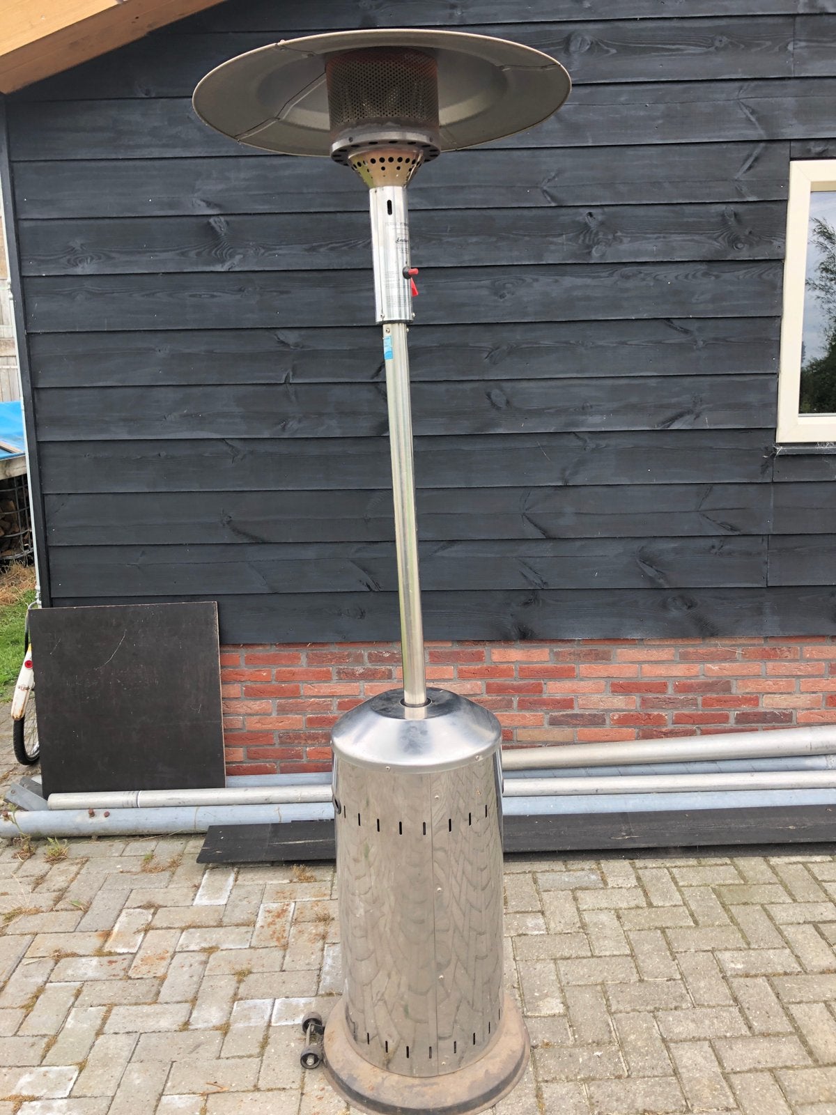 Terras verwarmer heather, Ophalen, Gebruikt, Gas, Vloer