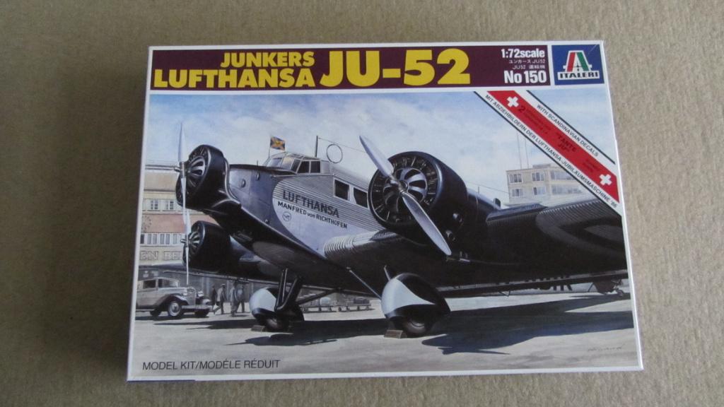 Italeri bouwdoos 1/72 : Junkers JU-52 - 150 - Swiss / SAS, 1:72 tot 1:144, Italeri, Ophalen of Verzenden, Zo goed als nieuw