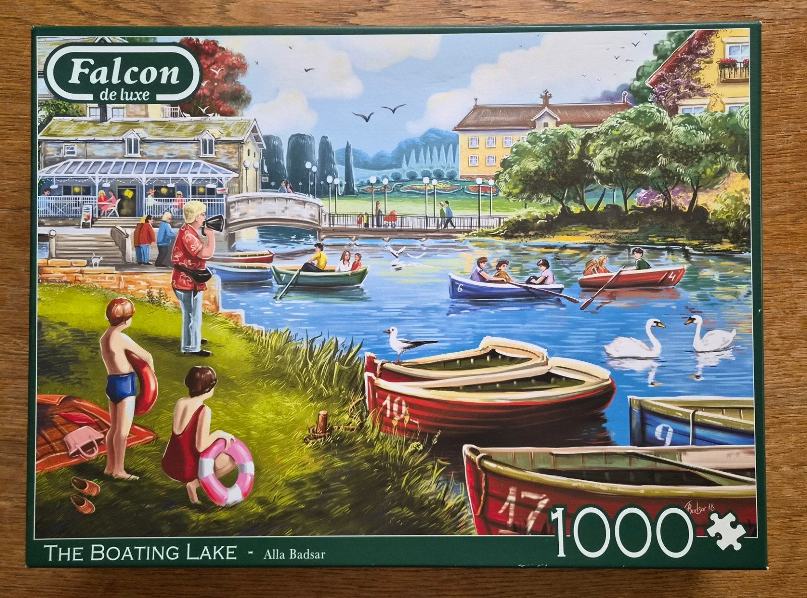 Falcon Puzzle. The Boating Lake., Hobby en Vrije tijd, Denksport en Puzzels, Ophalen of Verzenden, 500 t/m 1500 stukjes, Zo goed als nieuw