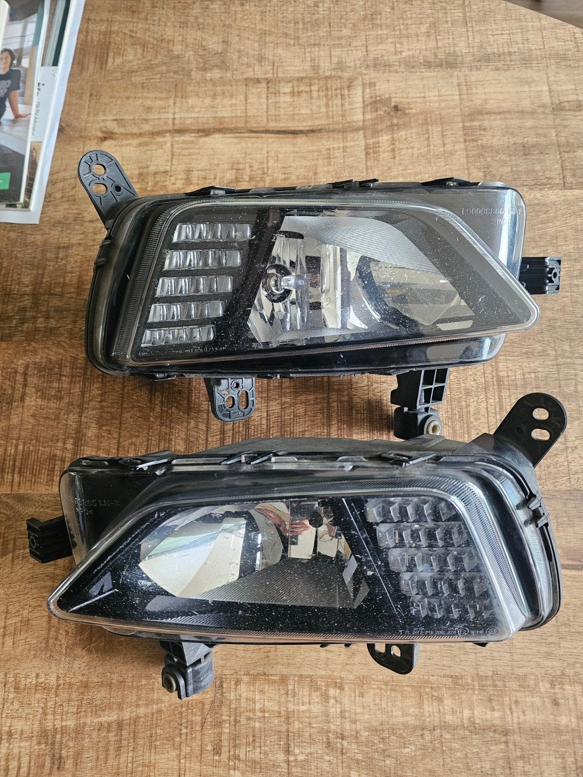 Mistlampen VW Polo AW links en rechts 2017-2024, Auto-onderdelen, Ophalen of Verzenden, Gebruikt, Volkswagen