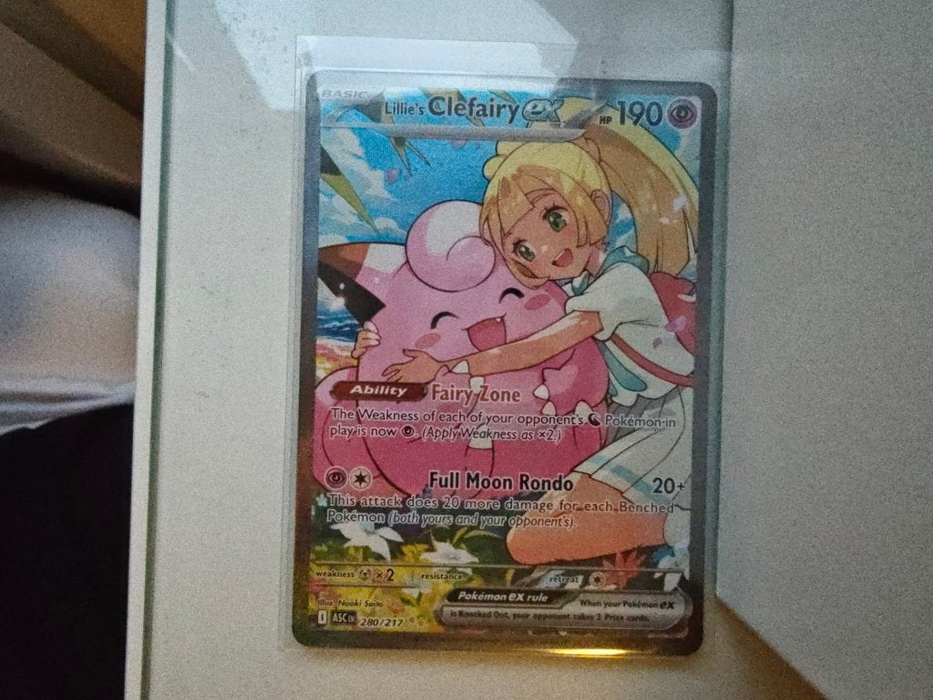 Lillie's Clefairy ex (ASC 280), Hobby en Vrije tijd, Verzamelkaartspellen | Pokémon, Ophalen of Verzenden, Nieuw, Losse kaart