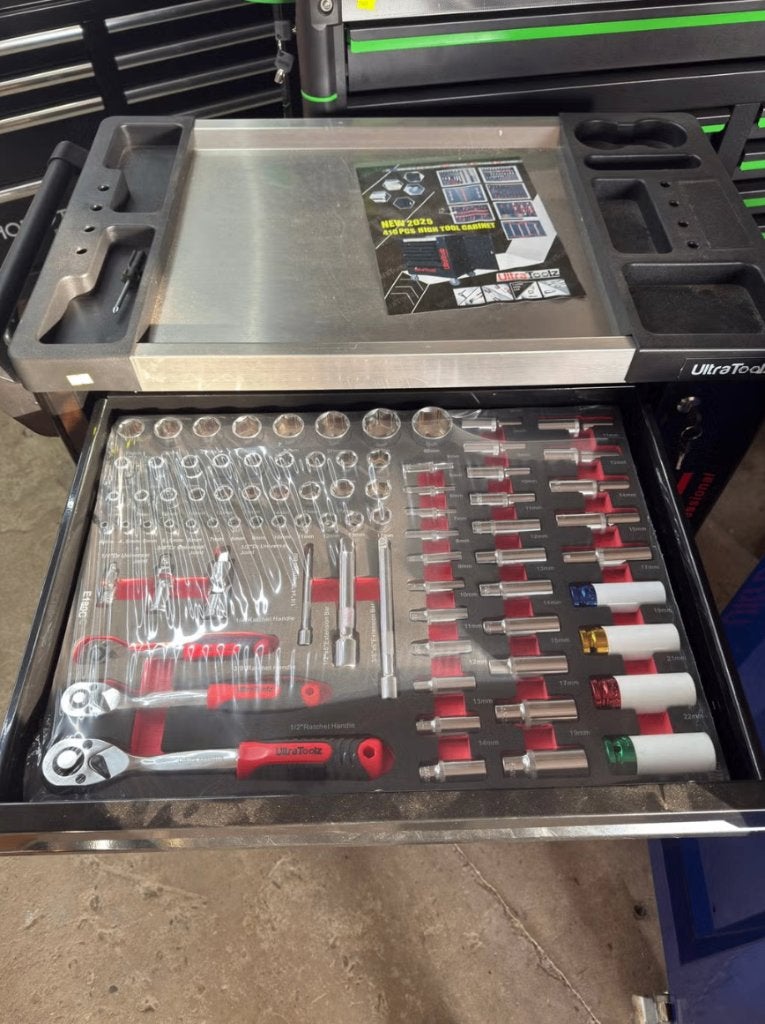 gevulde gereedschapswagen nieuw 419 delig gereedschapskist, Ophalen, ., Nieuw, .