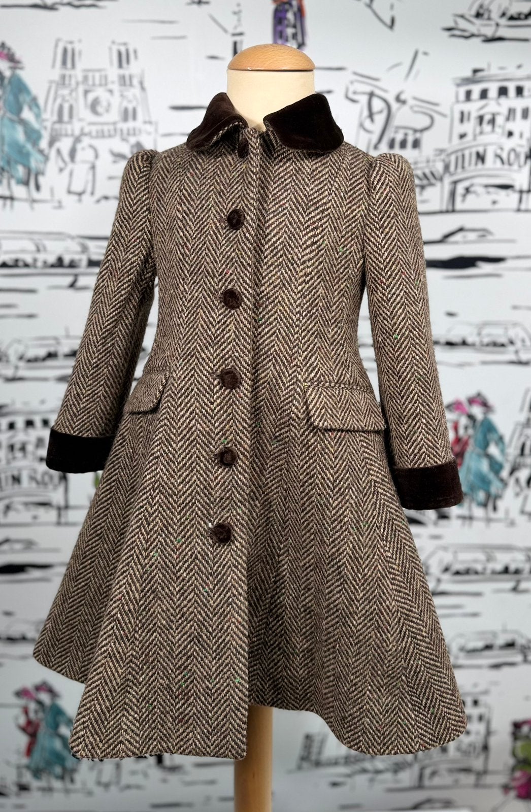 Ralph Lauren prinsessenmantel winterjas 2-3 jaar (620 euro), Meisje, Nieuw, Ophalen of Verzenden, Ralph Lauren