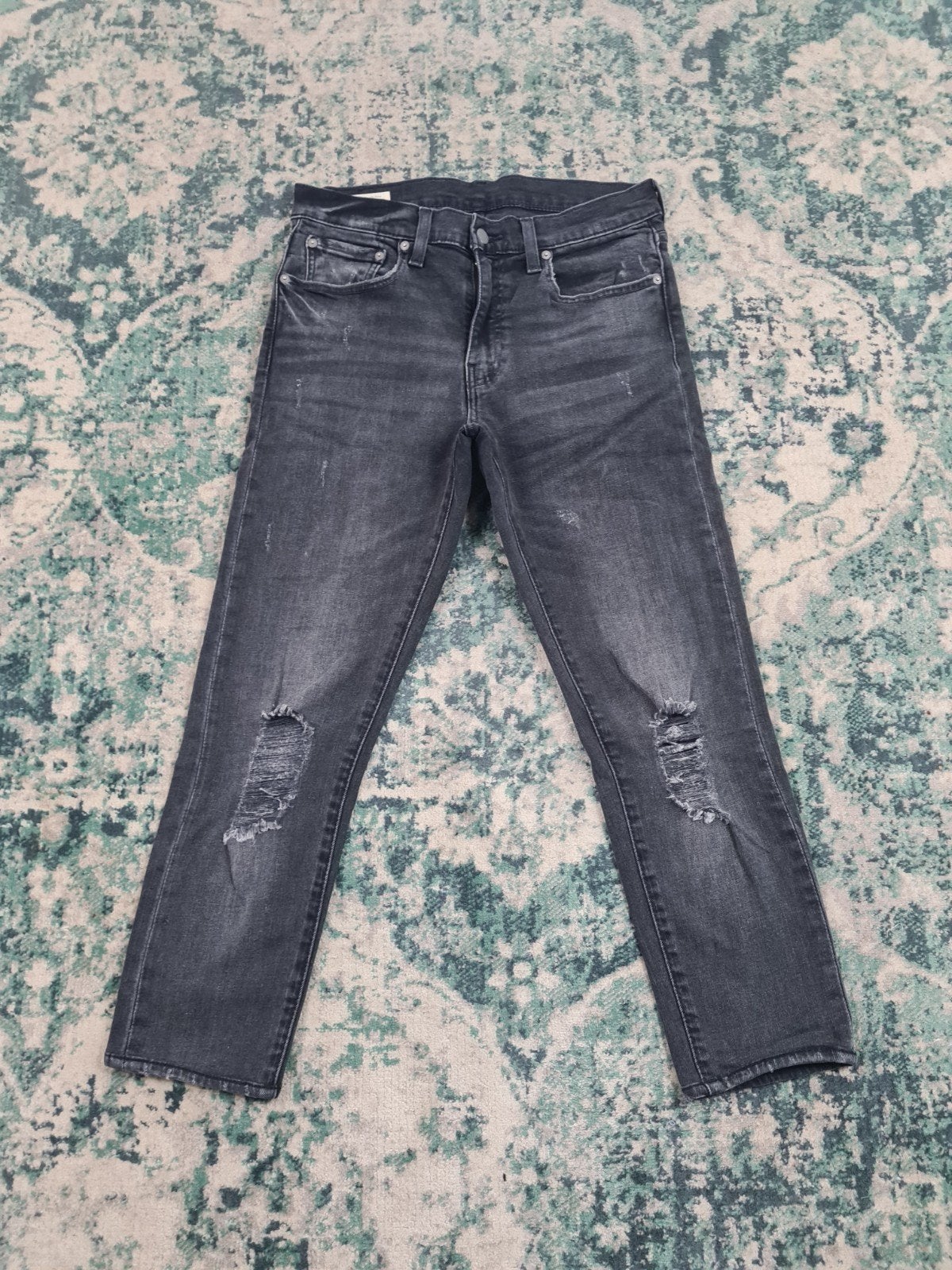 Levi’s straight fit W32 L28  Dames Tulsi3228 High-rise, Zwart, W32 (confectie 46) of kleiner, Ophalen of Verzenden, Zo goed als nieuw