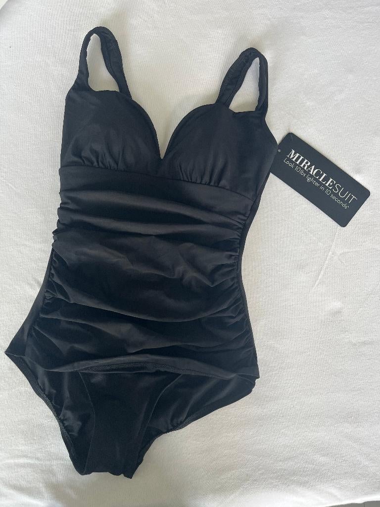 Badpak Nieuw Miraclesuit Cherie Onepiece maat 38, Miraclesuit, Zwart, Nieuw, Badpak