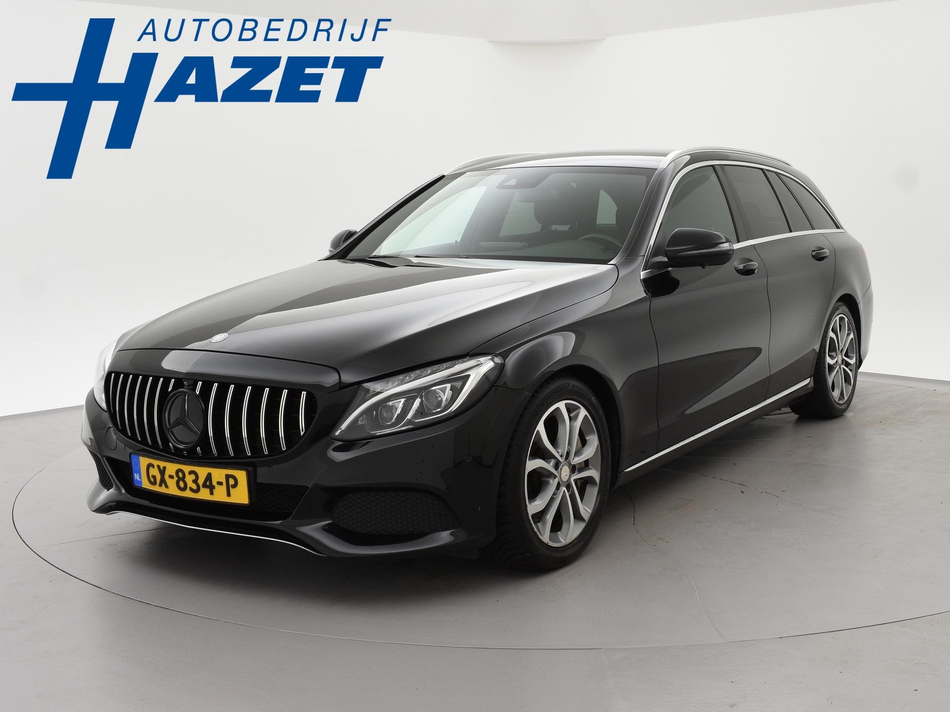 Mercedes-Benz C-klasse Estate 350e PLUG-IN + BURMESTER | 360, Automaat, Achterwielaandrijving, Gebruikt, Zwart