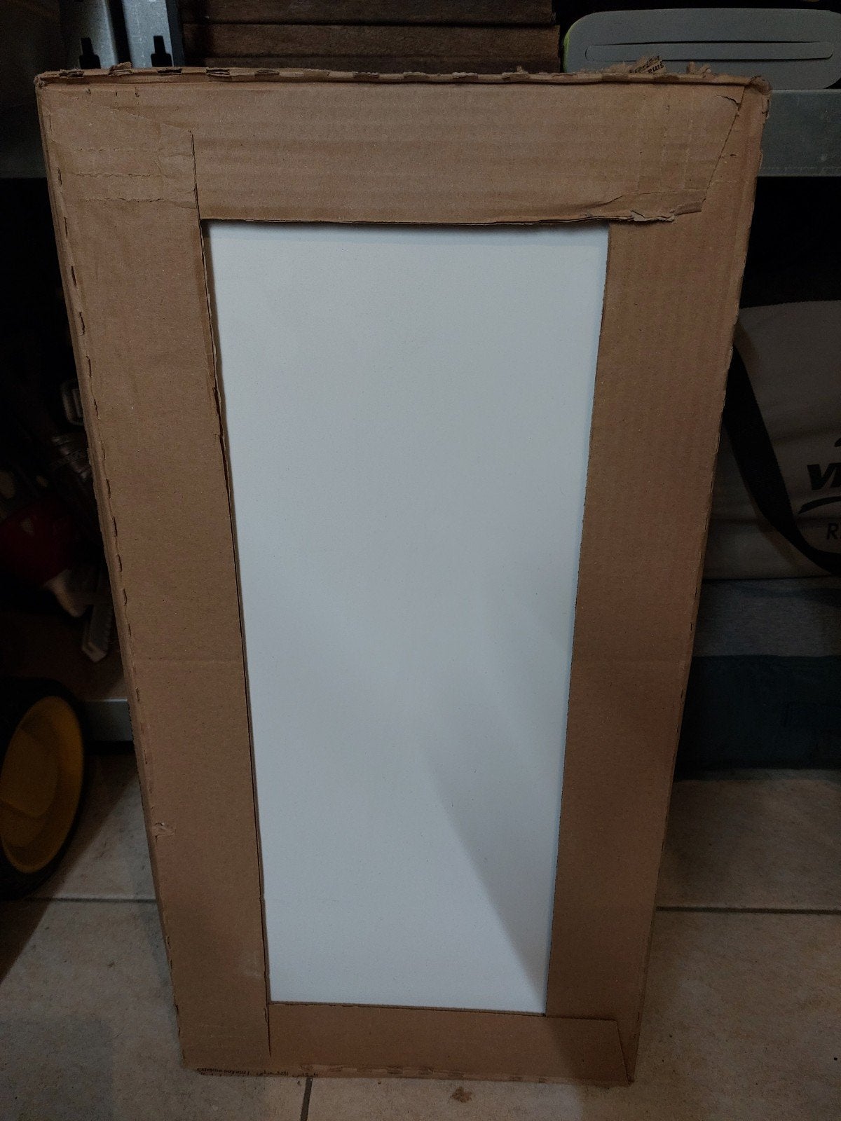 Wandtegels mat wit met toebehoren, Doe-het-zelf en Verbouw, Tegels, Ophalen, Nieuw, Minder dan 5 m², 20 tot 40 cm