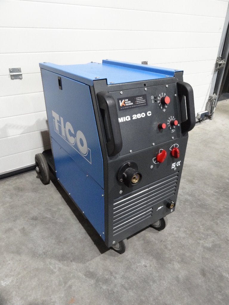 Mig/Mag lasapparaat Tico Mig 260 C, Ophalen of Verzenden, Zo goed als nieuw, 250 ampère of meer, Co2