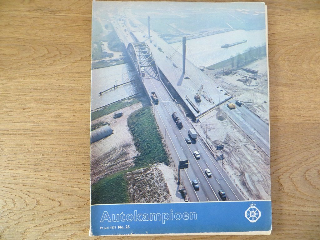 Autokampioen 25 1971 Ford Taunus 2000 Coupé, 1600 GT (test), Ophalen of Verzenden, Zo goed als nieuw, Ford