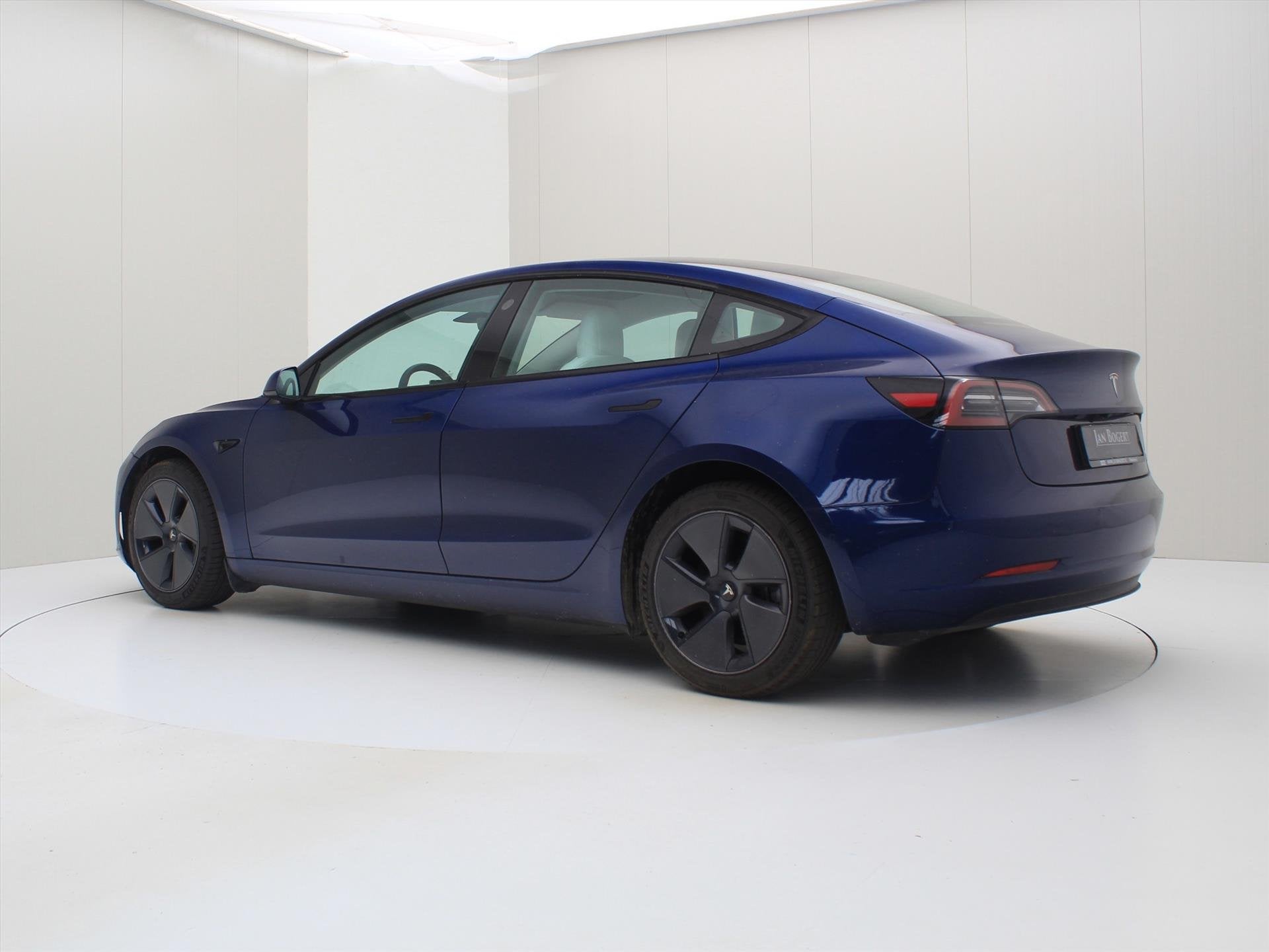 Tesla Model 3 Long-Range AWD 351pk 75 kWh 93.1% SoH UPGRADE, Auto's, Automaat, Gebruikt, Blauw, 351 pk