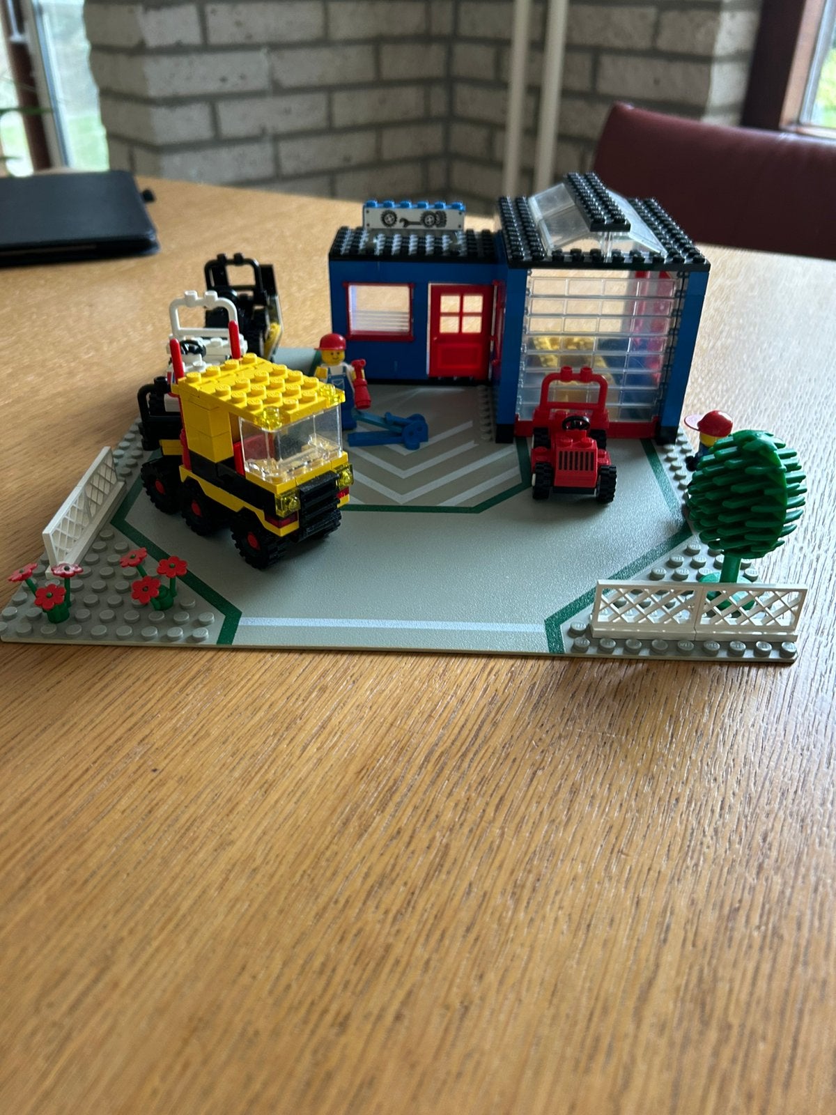 Lego brandweerkazerne, Ophalen, Gebruikt
