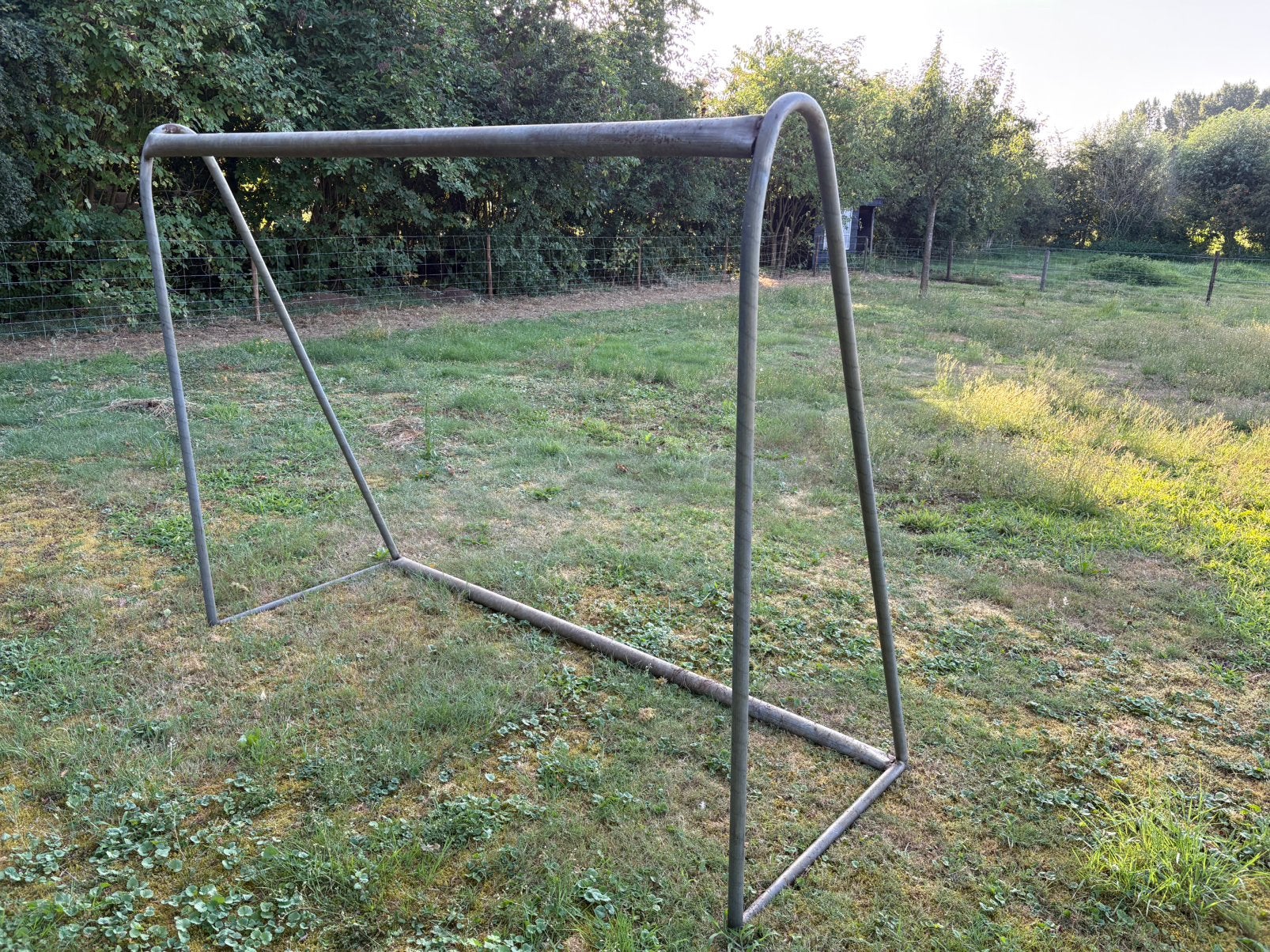 Twee voetbaldoelen, Sport en Fitness, Voetbal, Maat XS of kleiner, Ophalen, Gebruikt, Overige typen