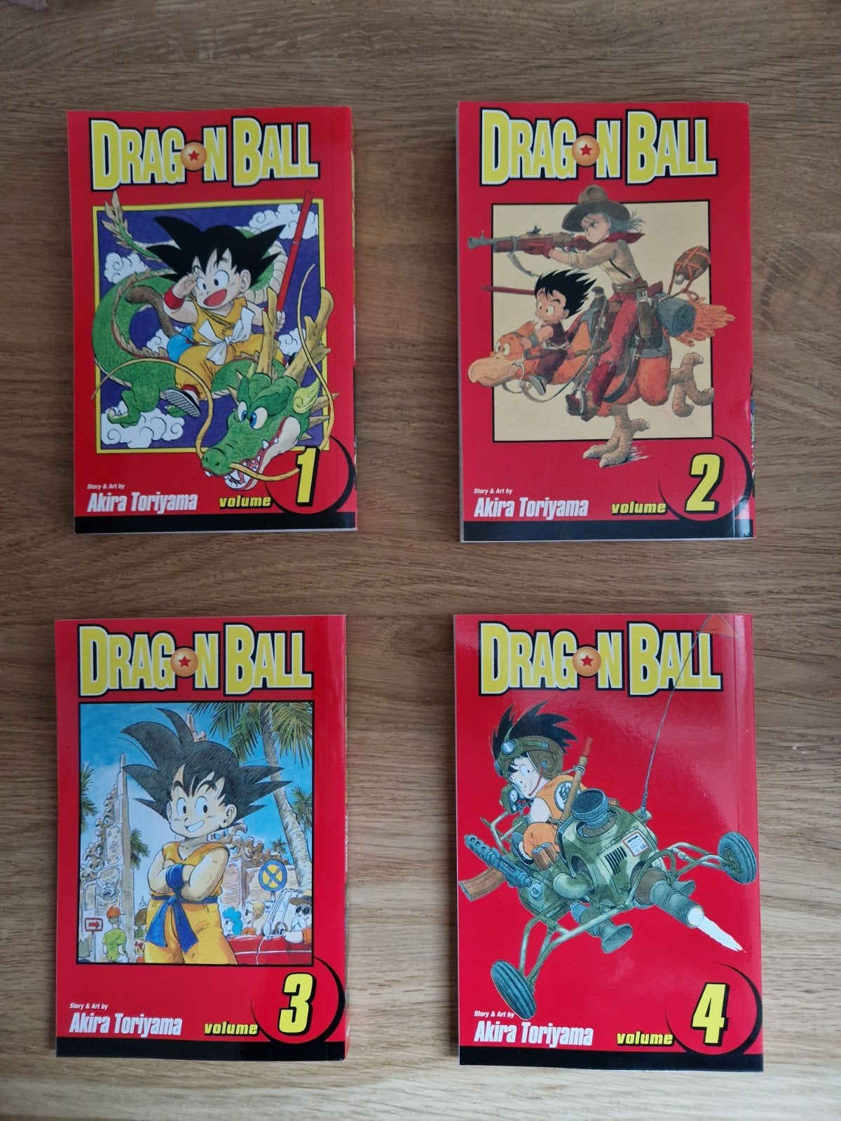 Dragon Ball Pocket Manga - Volumes 1-4 (Engels, Nieuw), Akira Toriyama, Nieuw, Ophalen of Verzenden, Japan (Manga)