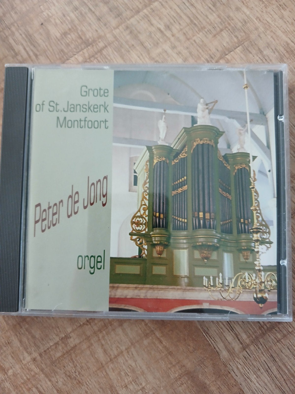 Peter de Jong orgel, Soloconcert, Inclusief doosje, Ophalen of Verzenden, Zo goed als nieuw